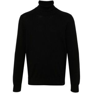 FAY Men's Wool Blend Turtleneck Sweater Men BLACK Sweaters & Cardigans